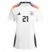 Camiseta Alemania Ilkay Gundogan #21 Primera Equipación Eurocopa 2024 manga corta